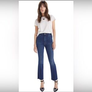 MOTHER Denim Hustler Ankle Flare size 28